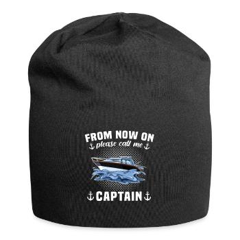 Kapitän Call Me Captain - Bonnet en jersey - noir - Devant