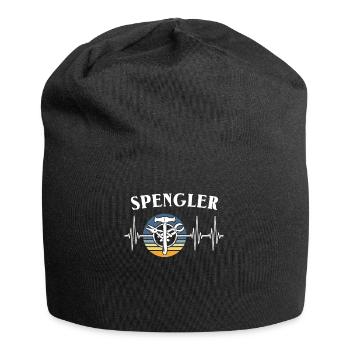 Spengler EKG Bauspengler - Jersey-Beanie - Schwarz - Vorne
