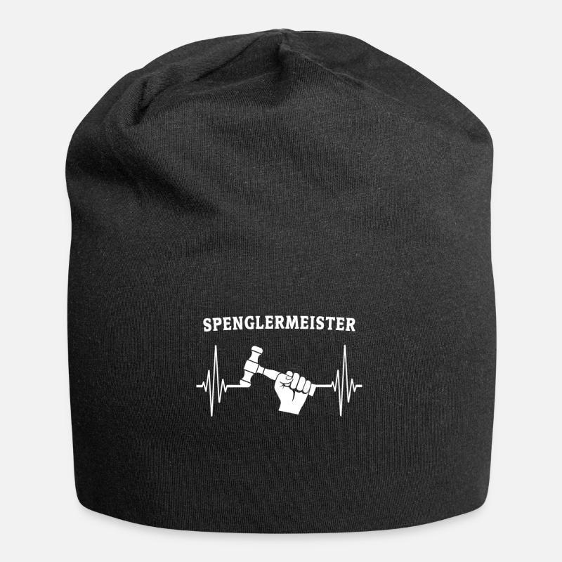 Spengler Beruf Bauspengler - Jersey-Beanie - Schwarz