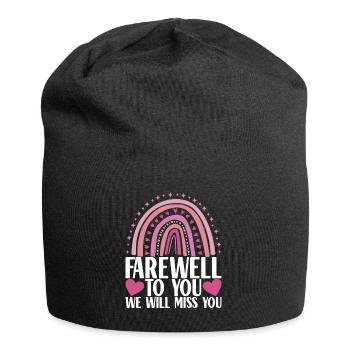 Farewell gift from colleague Jobwechsel - Jersey Beanie - black - Front
