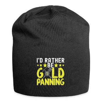 Gold Diggers Gold Mining - Jersey Beanie - black - Front