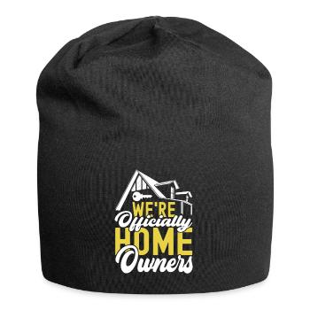 Achat d’une maison pour les propriétaires - Bonnet en jersey - noir - Devant