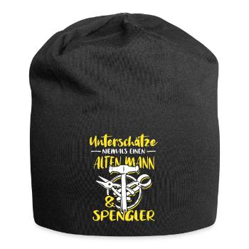 Spengler Beruf Bauspengler Sprüche - Jersey-Beanie - Schwarz - Vorne