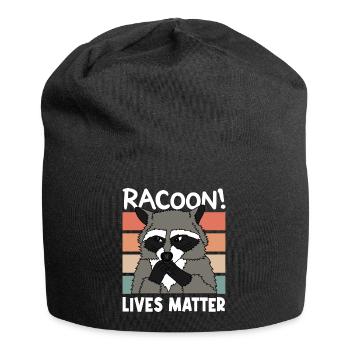 RATON LAVEUR VIT MATT CADEAU DE NOËL - Bonnet en jersey - noir - Devant