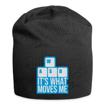 c’est ce qui m’émeut - Bonnet en jersey - noir - Devant