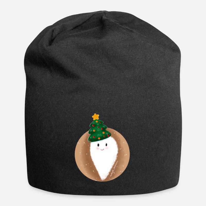 Geist Weihnachtshut - Jersey-Beanie - Schwarz