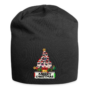 PULL DE NOËL MOCHE CARLIN CARLIN SAPIN DE NOËL - Bonnet en jersey - noir - Devant