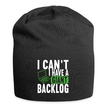 Programmierer Informatiker - Jersey-Beanie - Schwarz - Vorne