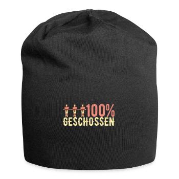 Tischfussball Tischkicker - Jersey-Beanie - Schwarz - Vorne