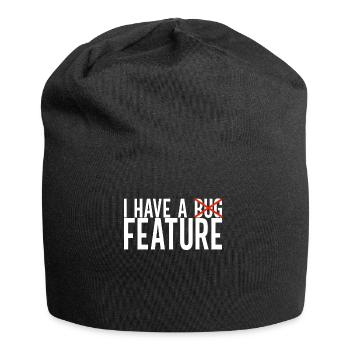 Programmierer Informatiker - Jersey-Beanie - Schwarz - Vorne