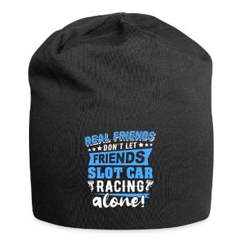 Slot Car Racing - Jersey-Beanie - Schwarz - Vorne
