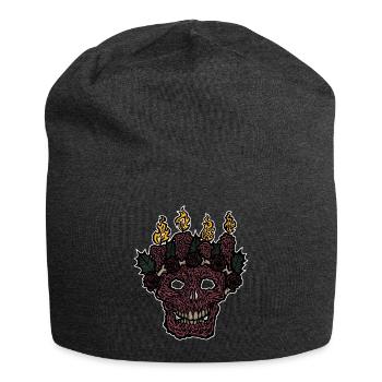 Bright Darkness - Jersey-Beanie - Anthrazit - Vorne