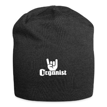 Organist Organist Organ - Jersey Beanie - charcoal grey - Front