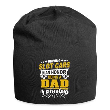 Slot Car Racing Papa Slot Race Dad - Bonnet en jersey - noir - Devant