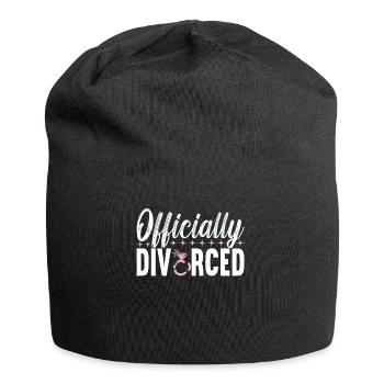 Divorce Divorcé - Bonnet en jersey - noir - Devant