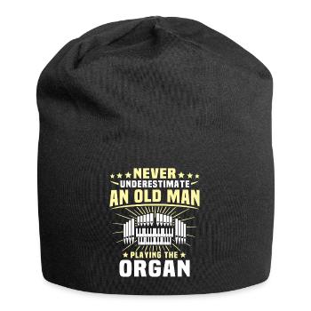 Organist underestimates Organist Mann - Jersey Beanie - black - Front
