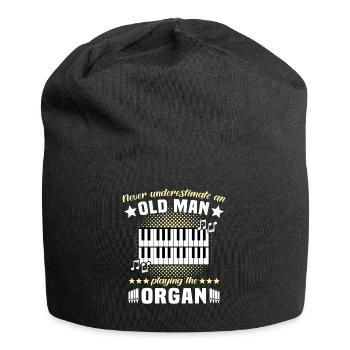 Organist underestimates Organist Mann - Jersey Beanie - black - Front