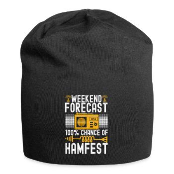 Ham Radio Ham Radio Operator - Jersey Beanie - black - Front