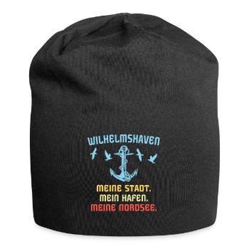 Wilhelmshavener Wilhelmshaven - Jersey-Beanie - Schwarz - Vorne