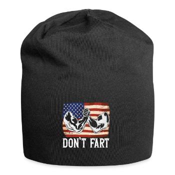 Arm wrestling arm wrestling - Jersey Beanie - black - Front