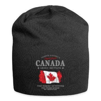 Kanada - Maple Leaf - Canada - Jersey-Beanie - Schwarz - Vorne