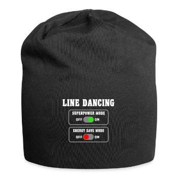 Line Dance Superpower Line Dancing - Jersey Beanie - black - Front