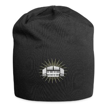 Organist Organ Organ Church Organ - Jersey Beanie - black - Front