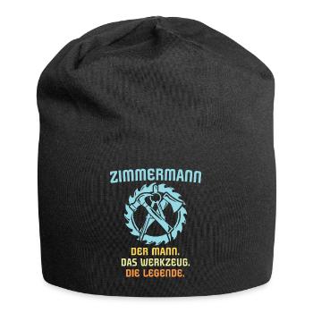 Zimmermann Job Zimmerer - Jersey-Beanie - Schwarz - Vorne