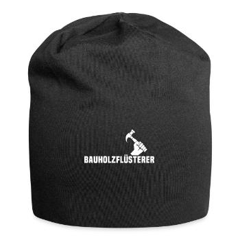 Zimmermann Zimmerer Zimmerleute - Jersey-Beanie - Schwarz - Vorne
