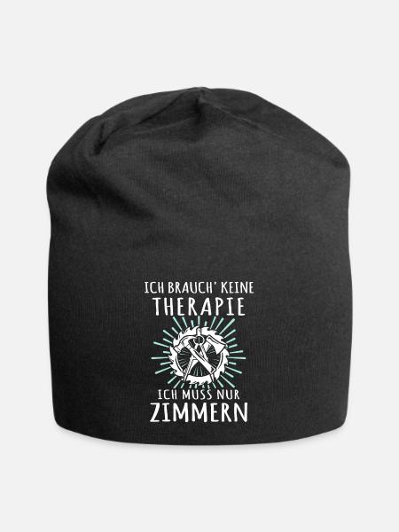 Zimmermann Zimmerer - Jersey-Beanie - Schwarz