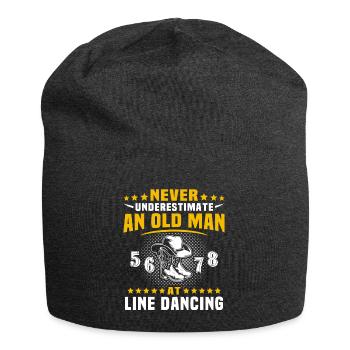 Sous-estimer Line Dance Man - Bonnet en jersey - charbon - Devant
