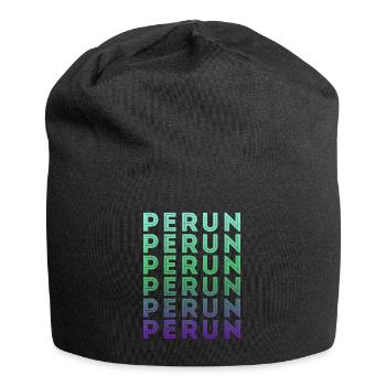 Perun Slavic myths of pagan Slavic - Jersey Beanie - black - Front