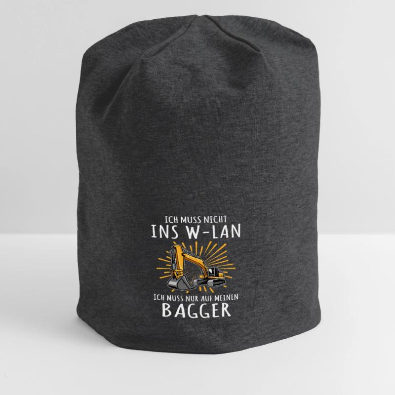 Baggerführer Bagger Baggerfahrer Jersey-Beanie