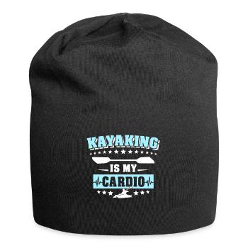 Kayaking Kayaker Kayak - Jersey Beanie - black - Front
