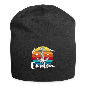 Vacances Emden Mer du Nord - Bonnet en jersey - charbon - Devant
