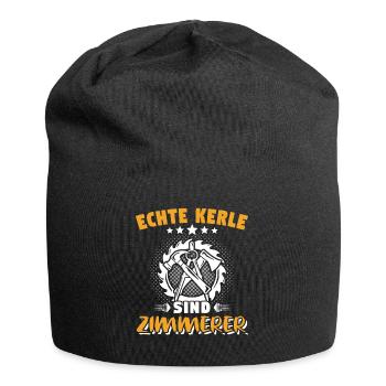 Zimmermann Zimmerer Zimmerleute - Jersey-Beanie - Schwarz - Vorne
