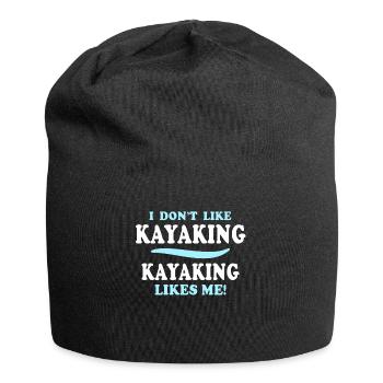 Kayaking Kayak - Jersey-Beanie - Schwarz - Vorne