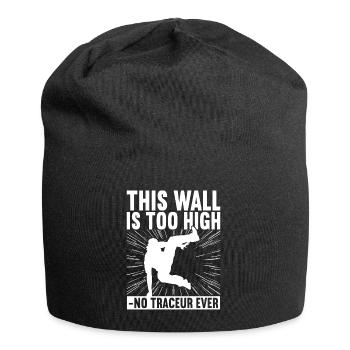 Parkour Freerunning - Bonnet en jersey - noir - Devant
