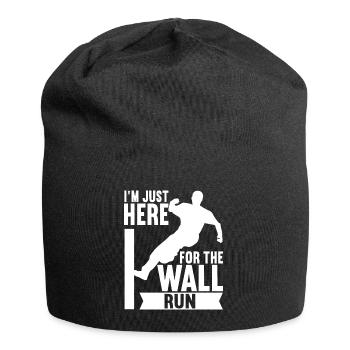 Parkour Freerunning - Bonnet en jersey - noir - Devant