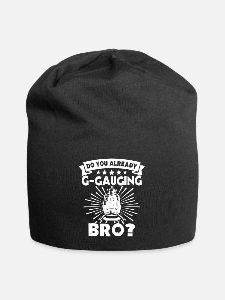 Gartenbahn Spur G Modellbahn - Jersey-Beanie - Schwarz