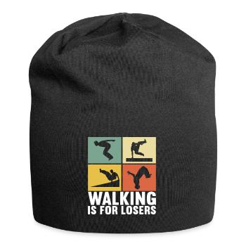 Parkour Freerunning - Bonnet en jersey - noir - Devant
