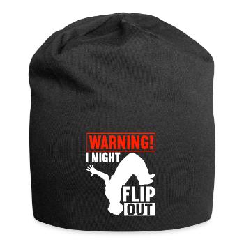 Parkour Freerunning - Bonnet en jersey - noir - Devant