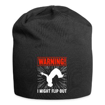 Parkour Freerunning - Bonnet en jersey - noir - Devant