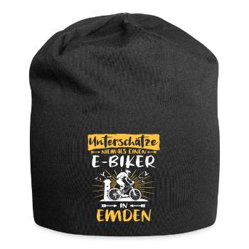 Ebike Emden Ebiking Emdener E-Biker - Jersey-Beanie - Schwarz - Vorne