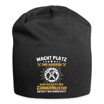 Zimmermann Zimmerer - Jersey-Beanie - Schwarz - Vorne