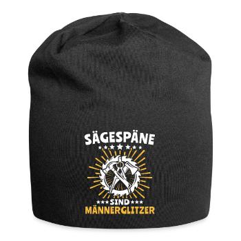 Zimmermann Zimmerleute Zimmerer - Jersey-Beanie - Schwarz - Vorne