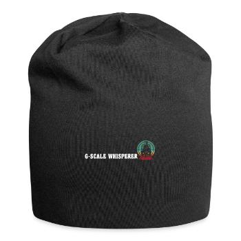 Gartenbahn Flüsterer Garteneisenbahn Spur G - Jersey-Beanie - Schwarz - Vorne