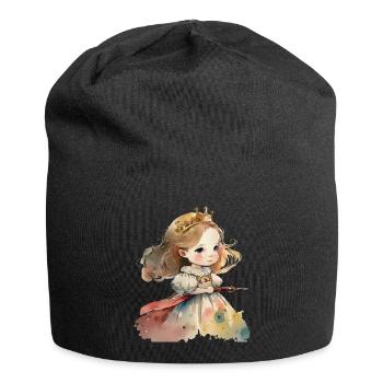 Aquarelle de princesse Aquarelle - Bonnet en jersey - noir - Devant