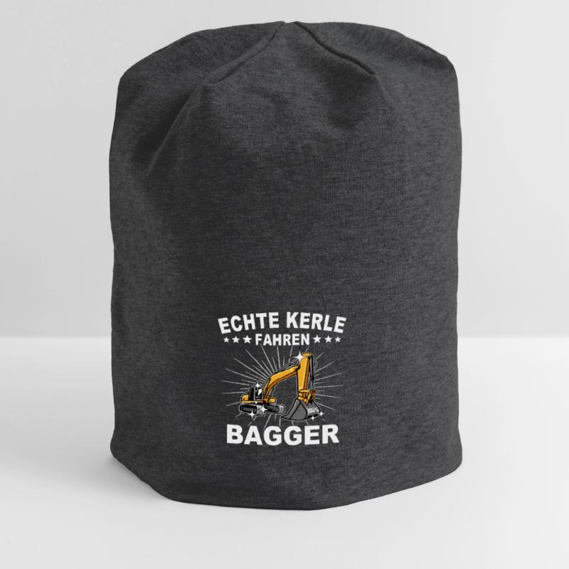 Baggerführer Bagger Baggerfahrer Jersey-Beanie