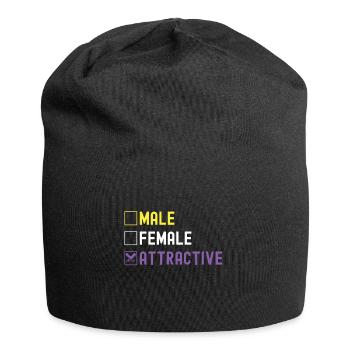 Non Binary Pride Genderqueer - Jersey Beanie - black - Front